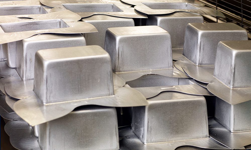 Broodpannen Alusteel voor bakkerij